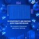 Гірлянда-штора Роса 200 LED розмір 3*2 м, синій GarlandoPro AMB-000680 фото 4