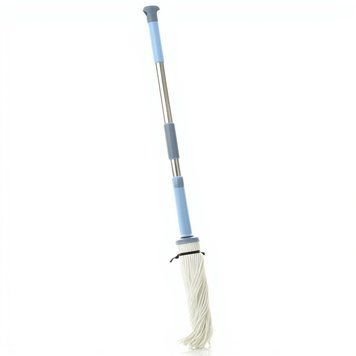 Швабра для миття підлоги мотузкова 135 см, блакитний Household Cleaning Products AMB-003882 фото