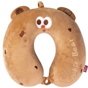Подушка для шиї Cookie Bear U-подібна, коричневий AMB-004808 фото