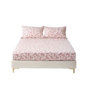 Комплект трикотажний простирадло на резинці 180*200 см з наволочками, blossom AMB-004912 фото