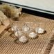 Набір склянок для напоїв Textured Tumbler 6 штук по 140 мл Yiwu AMB-003151 фото 3