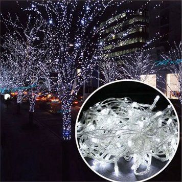 Гірлянда Нитка 50 LED 6 м білий Garlando W100LEDW AMB-000765 фото